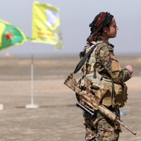 Karte: Kurdi lenc 'Daesh' kontrolētās pilsētas; džihādisti villojas savā starpā