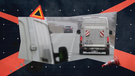 "Atbrauc – un viņam motors klēpī!" Kur skrien un atduras uz Ventspils šosejas
