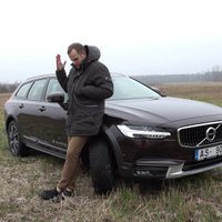 Video: Dāvis testē zviedru sapni 'Volvo V90 Cross Country'