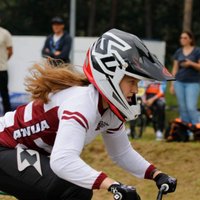 BMX riteņbraucēja Stūriška izcīna sudrabu pasaules junioru čempionātā