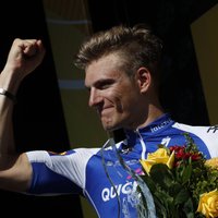 Vācietis Kitels ar fotofiniša palīdzību otro reizi pēc kārtas uzvar 'Tour de France' posmā