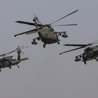 Латвийцев предупреждают о низких полетах вертолетов США