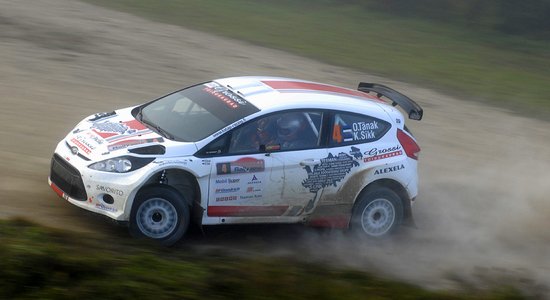 Rallijā 'Kurzeme' brauks arī SWRC līderis igaunis Ots Tanaks