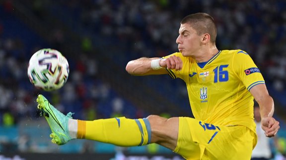 Futbols: Euro 2020: Ukraina - Anglija