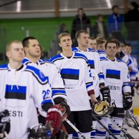Хоккеисты сборной Эстонии вернулись домой не совсем трезвыми
