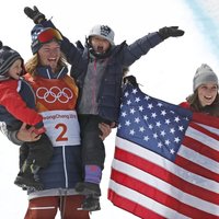 Amerikāņu frīstailists Vaiss kļūst par pirmo divkārtējo olimpisko čempionu rampā