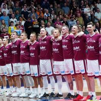 Latvijas basketbola izlase otrajā pārbaude spēlē tiksies ar Gruziju