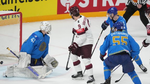 Hokejs, pasaules čempionāts 2023: Latvija - Kazahstāna - 34