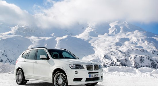 'Alpina' pārveidotais 'BMW X3' ar 350 ZS dīzeļdzinēju