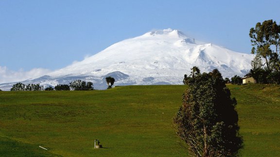 Etna volcano on Sicily