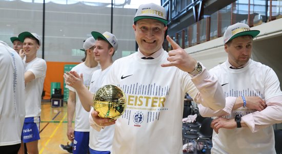 Štelmahers, Kaufmanis un Vairogs triumfē Igaunijas Basketbola līgā