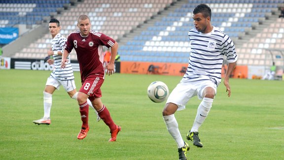 Latvijas U-21 futbola izlase pret Franciju - 3