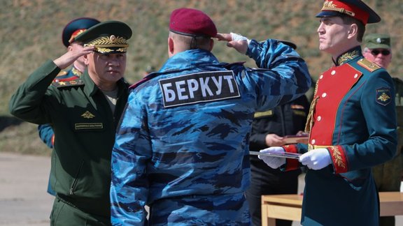 Sergei Shoigu and Berkut