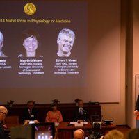 Nobela prēmiju medicīnā piešķir par smadzeņu pozicionēšanas sistēmas pētījumiem