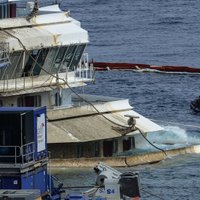 Pie 'Costa Concordia' vraka atrod mirstīgās atliekas