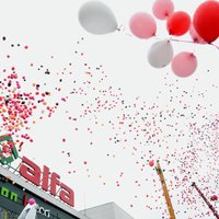 ФОТО: началось расширение торгового центра Alfa