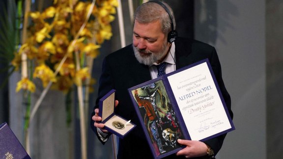 Dmitry Muratov, Nobel Peace Prize