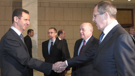 Bashar Asad - Lavrov