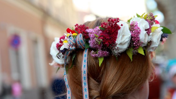 Izstādes "Starptautiskais folkloras festivāls "Baltica" Latvijā jau desmito reizi" atklāšana - 10