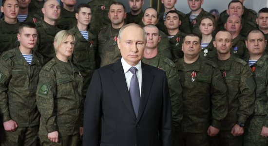 ISW: Krievijas pastāvēšana ir atkarīga no kara iznākuma Ukrainā, uzrunā pauž Putins