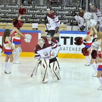 Latvijas hokeja izlasei nākamais svarīgais mačs - pret Austriju