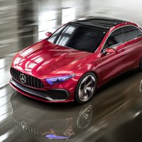 'Mercedes' demonstrē nākamās paaudzes A-klases agresīvo veidolu