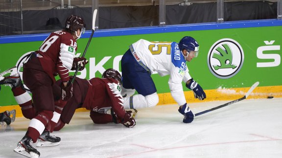 Hokejs, pasaules čempionāts 2021: Latvija - Kazahstāna - 3