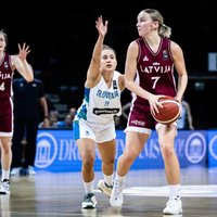 Latvijas U-20 basketbolistes Eiropas čempionāta otrajā mačā uzvar slovēnietes