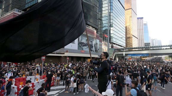 Demonstrācijas Honkongā - 8