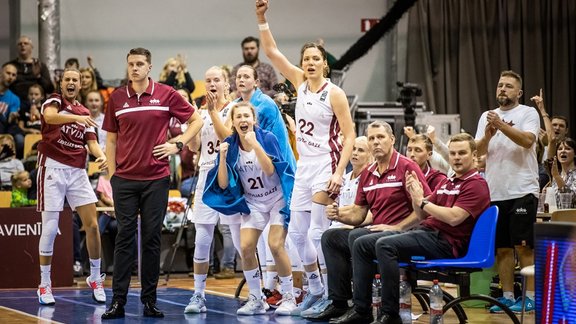 Latvijas sieviešu basketbola izlase