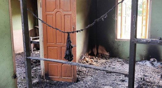 Mjanmā gaisa uzbrukumā skolai bojāgājuši 11 bērni