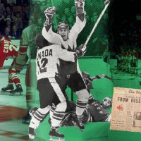 Blefs, vardarbība, viltus fani un krekls par miljonu... Kanādas un PSRS kauja, kas mainīja hokeju