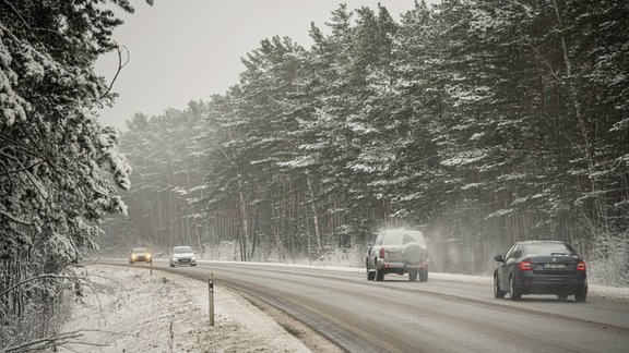 Ziema uz Latvijas valsts ceļiem - 2