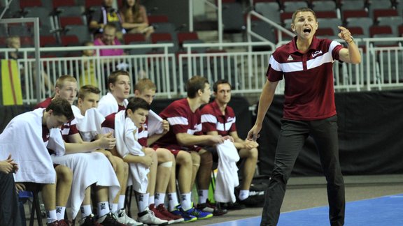 Latvijas - Spānijas spēle basketbolā U-18 - 29