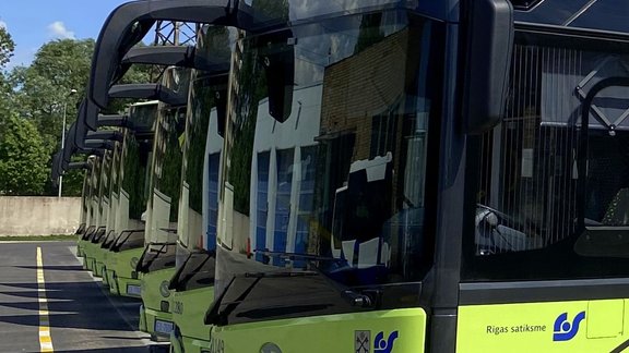 Rīgas Satiksmes elektroautobusi