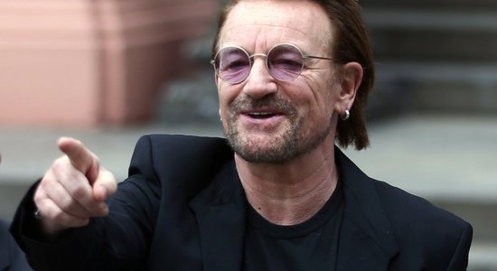 Noskaties! 'U2' līderis Bono sacer dziesmu 'Covid-19' skartajiem itāļiem