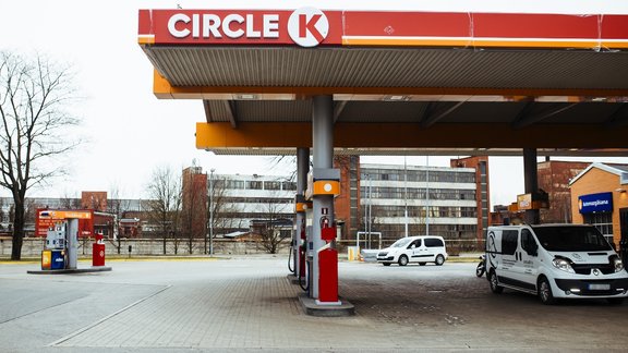 Pirmā "Circle K" zīmola testa stacija Latvijā - 2