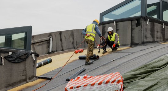 Likstu skartajā "Stradiņu" A2 korpusā paveikta liela daļa neatliekamo būvdarbu