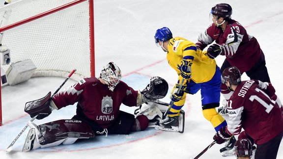 Hokejs, pasaules čempionāts 2018: Latvija - Zviedrija - 66