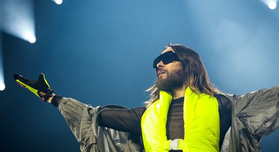 Džareds Leto pat neiesvīda – godīgi par "30 Seconds to Mars" koncertu