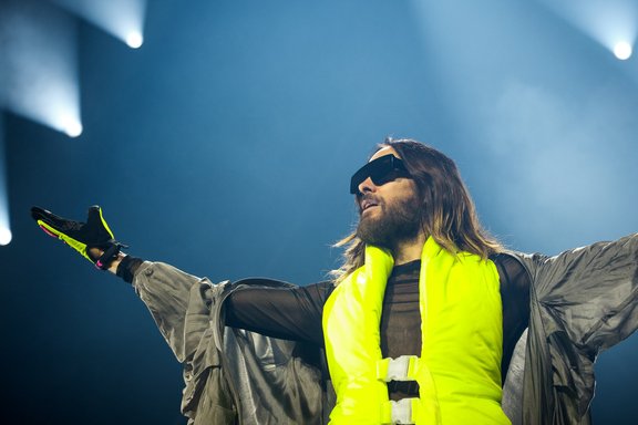 Džareds Leto pat neiesvīda – godīgi par "30 Seconds to Mars" koncertu