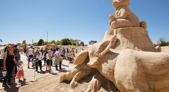 Brīvdienas Jelgavā: ko šogad sagaidīt no Smilšu skulptūru festivāla