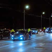 Policijas reidos noķerti deviņi dzērājšoferi