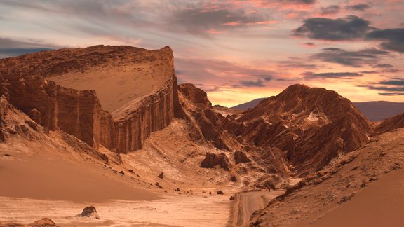 Valle de la Luna, Atakamas tuksnesis, Čīle