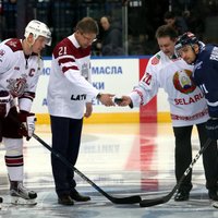 Video: Rīgas 'Dinamo' viesos Minskā uzvar Kalvīša un Ušakova klātbūtnē