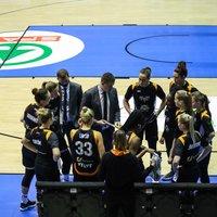Atcelta 'TTT Rīga' spēle par bronzas medaļām Eiropas Sieviešu basketbola līgā