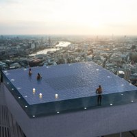 Londonā plāno izveidot pasaulē pirmo 360 grādu baseinu uz jumta
