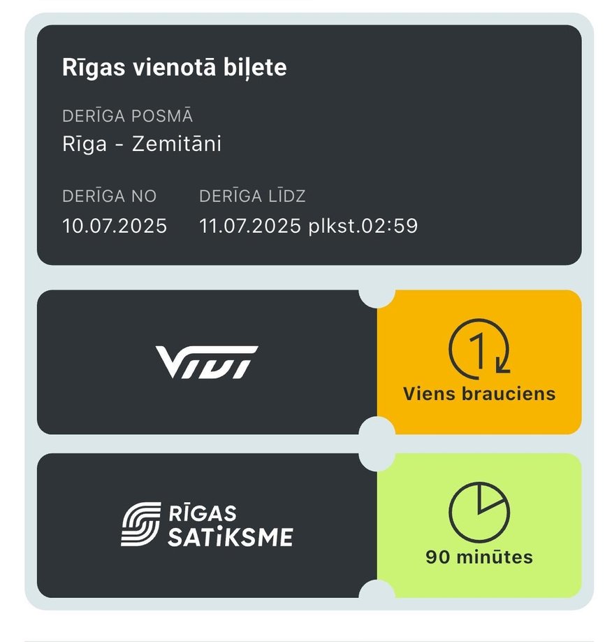 Rīgā ievieš vienoto biļeti, kas derīga sabiedriskajam transportam un vilcienam