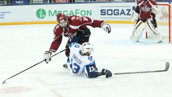 Hokejs, KHL spēle: Rīgas "Dinamo" - Minskas "Dinamo" - 15