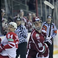 Rīgas 'Dinamo' bez gūtajiem vārtiem zaudē 'bullīšos'